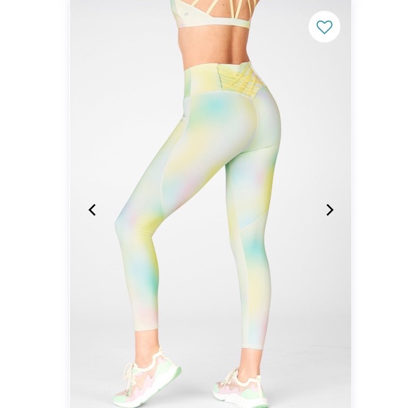 fabletics tie dye leggings